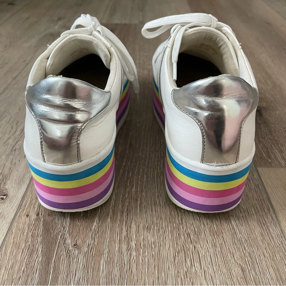 Rare ALDO Nydoilia Platform Sneakers Women’s 8.5 Chunky Sole Lace Up